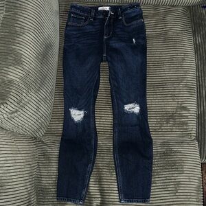 Abercrombie & Fitch Dark Blue Skinny Jeans